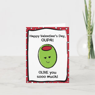 Valentine's Day Card for Oupa Karte