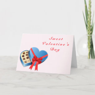 Valentine's Day Card Herz Candy Sweet Liebe Karte