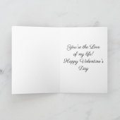 Valentine's Day Card Karte (Innenseite)