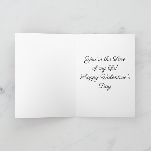 Valentine's Day Card Karte (Innenseite)