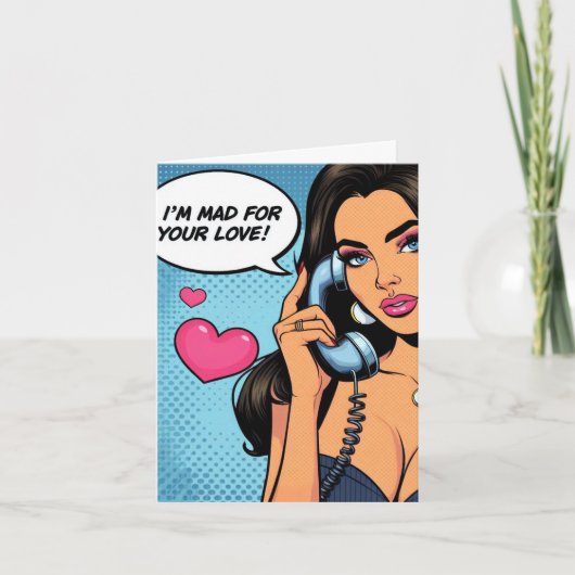 Valentine's Day Card Karte (Vorderseite)
