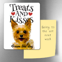 Valentine's Day Card Leckereien und Küsse Kühlschr