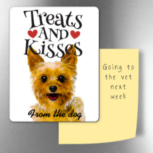 Valentine's Day Card Leckereien und Küsse Kühlschr Magnet