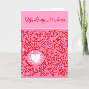 Valentine's Day Card - Mein liebender Mann Feiertagskarte
