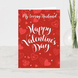 Valentine's Day Card - Mein liebender Mann Feiertagskarte
