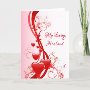 Valentine's Day Card - Mein liebender Mann Feiertagskarte