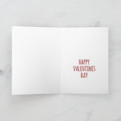 Valentines Day Card - Questionable Decisions Feiertagskarte (Innenseite)