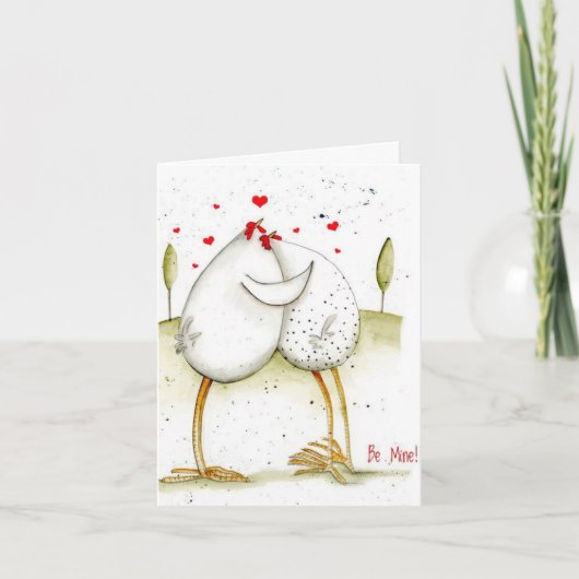 Valentine's Day Card - Seien Sie meine! Karte (Vorderseite)