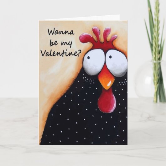 Valentine's Day Card - Willst du meine Valentine s Karte (Vorderseite)