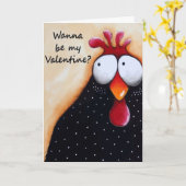 Valentine's Day Card - Willst du meine Valentine s Karte (Gelbe Blume)