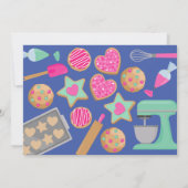 VALENTINE'S DAY COOKIE PARTY EINLADUNG (Rückseite)