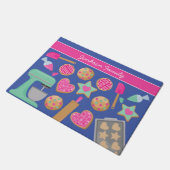 VALENTINE'S DAY COOKIES PARTY DOORMAT FUßMATTE (Schrägansicht)