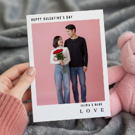 valentines day custom photo collage valentine  feiertagskarte