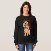 Valentine's Day Dog I Steal Hearts Retriever Sweatshirt (Vorne ganz)