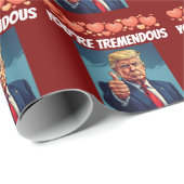 VALENTINE'S DAY DONALD TRUMP LOVE YOU GESCHENKPAPIER (Rolleneckpunkt)