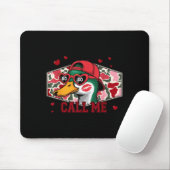 Valentine's Day Duck Hunting Camo Call Me Toddler Mousepad (Mit Mouse)