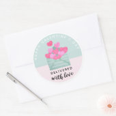 Valentine's Day Envelope Hearts Sticker (Umschlag)