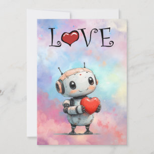 VALENTINE'S DAY - ES IST ALLES EINE BOT-LIEBE 2 FEIERTAGSKARTE