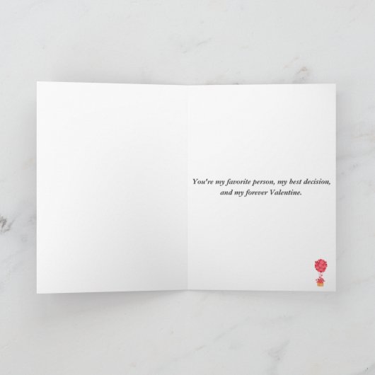 Valentine's Day Escapades Karte (Innenseite)