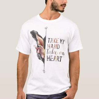 Valentine's Day flowers love saying T-Shirt