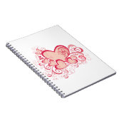 Valentine's Day Foto Notebook Notizblock (Rechte Seite)