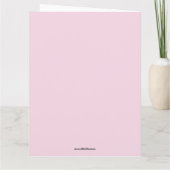 VALENTINE'S DAY FRIENDSHIP RETRO CAT MOM GREETING KARTE (Rückseite)