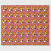VALENTINE'S DAY FUNNY CUPID WRAPPING PAPER GESCHENKPAPIER (Flach)
