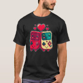 Valentine's Day Gaming Console for Gamer Couples K T-Shirt (Vorderseite)