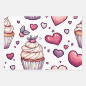 Valentine's Day Geschenkpapier Set (Vorderseite 2)