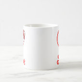 Valentines Day Gift For Football Lovers  Kaffeetasse (Mittel)