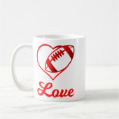 Valentines Day Gift For Football Lovers  Kaffeetasse (Links)
