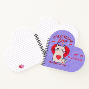 VALENTINE'S DAY GIFT FÜR FREUND, EHEFRAU, HUSBAND NOTIZBLOCK