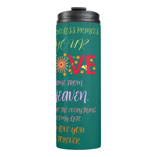 VALENTINE'S DAY GIFT FÜR FREUND, EHEFRAU, HUSBAND THERMOSBECHER (Vorderseite)