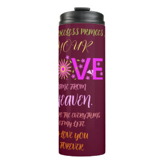 VALENTINE'S DAY GIFT FÜR FREUND, EHEFRAU, HUSBAND THERMOSBECHER