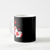 Valentine's Day Gift Maple Leaf Canada  Kaffeetasse (Vorderseite Links)