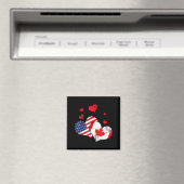 Valentine's Day Gift Maple Leaf Canada Magnet (In Situ (Geschirrspüler))