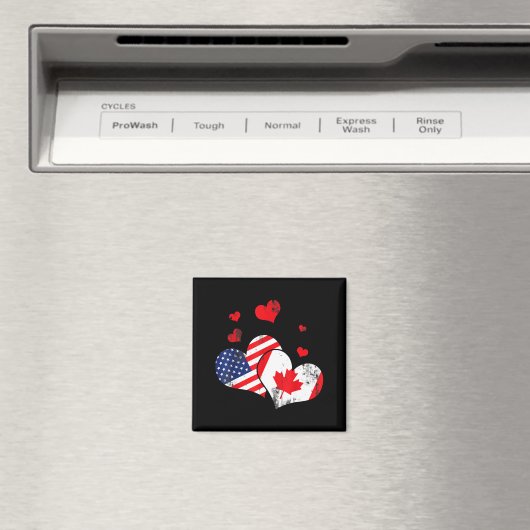 Valentine's Day Gift Maple Leaf Canada  Magnet (In Situ (Geschirrspüler))