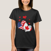 Valentine's Day Gift Maple Leaf Canada  T-Shirt (Vorderseite)