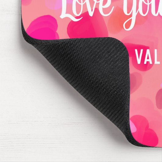 Valentine's Day Gift: Personal heart mousepad (Ecke)
