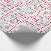 Valentines Day GIFT WRAP Geschenkpapier (Ecke)
