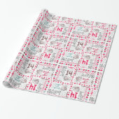Valentines Day GIFT WRAP Geschenkpapier (Ungerollt)