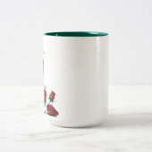 Valentine's Day Gift Zweifarbige Tasse (Mittel)