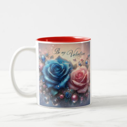Valentine's Day gift Zweifarbige Tasse (Links)
