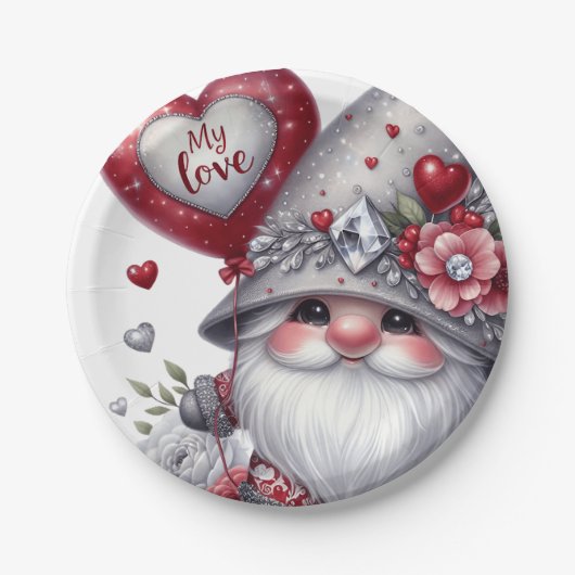 Valentine's Day Gnome Paper Teller (Vorderseite)