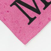 Valentine's Day Gnomes Hot Pink Custom Fleecedecke (Ecke)