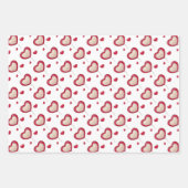 Valentine's Day Gnomes Wrapping Paper Sheets Geschenkpapier Set (Vorderseite 2)