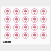 Valentine's Day Goodie Bag Baking Stickers (Blatt)