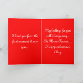 VALENTINE'S DAY GREETING CARDS - BESTE KARTEN (Innenseite)