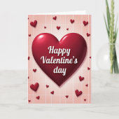 Valentines Day Grid Card Karte (Vorderseite)