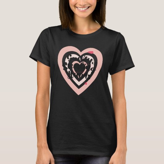 Valentines Day Guilty of Stealing Hearts T-Shirt (Vorderseite)